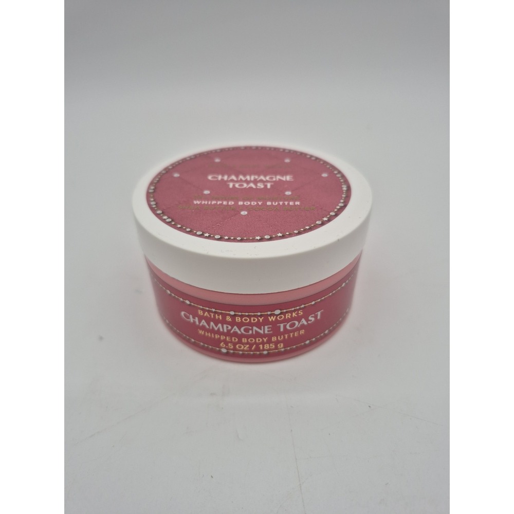 Bath and Body Works Champagne Toast Whipped Body Butter 6.5oz Shea Cocoa [USA]